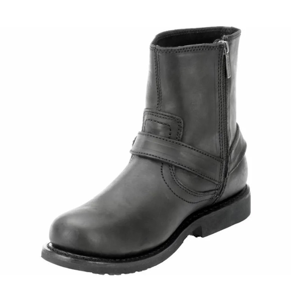 NEW Harley Davidson Men's SCOUT Black LTHR Motorcycle Riding Boots D9526… - Picture 12 of 15